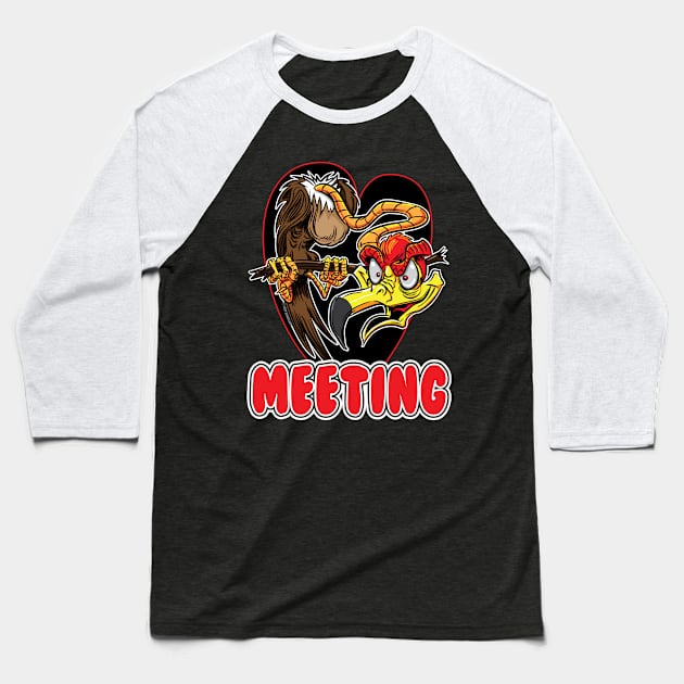 Ready for your Meeting Buzzard Baseball T-Shirt by eShirtLabs